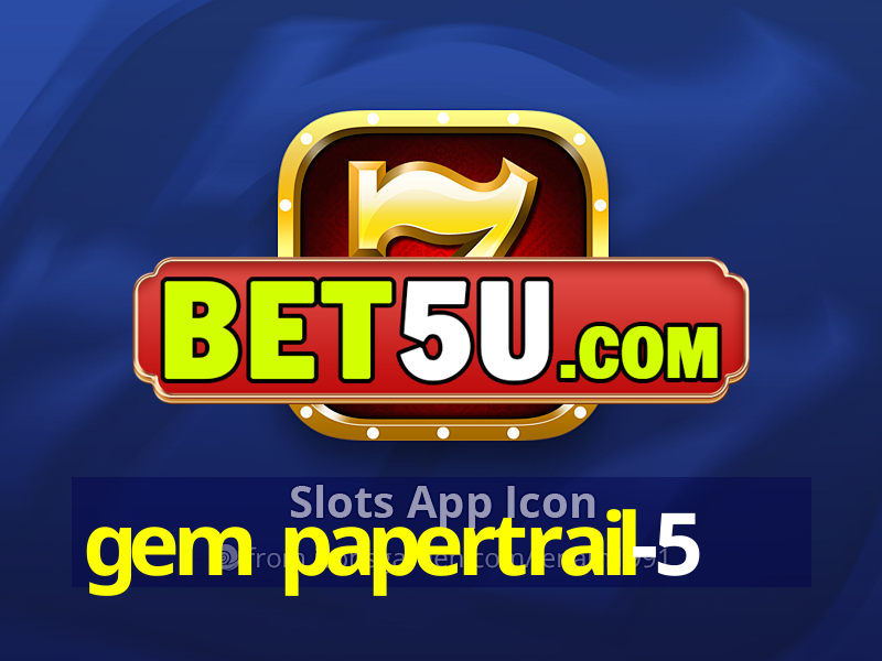 gem papertrail